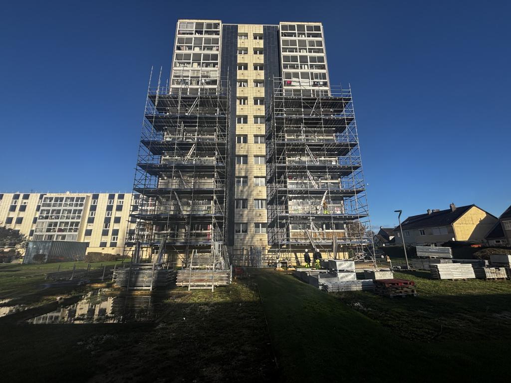 Montage des �chafaudages 